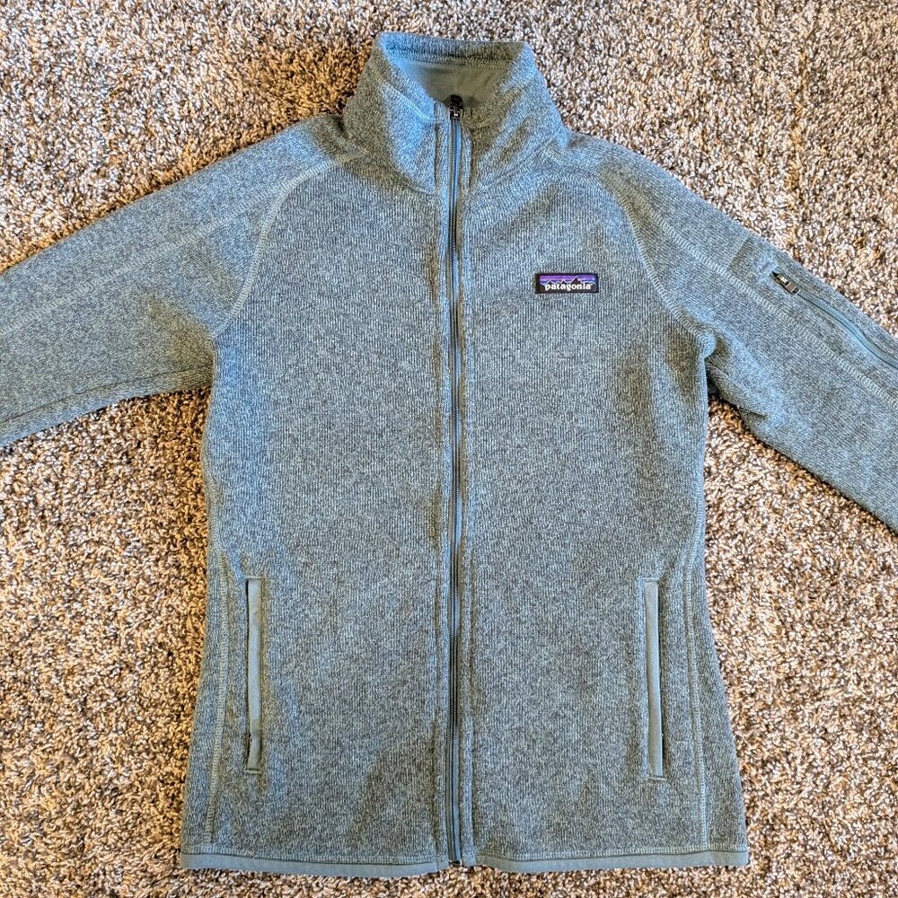 Fleece Jacket, Light Blue, Patagonia, XXS